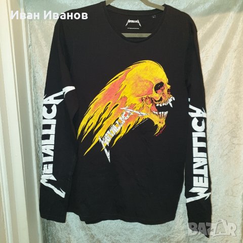 блуза на  METALLICA размер Л 