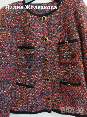 Дамско сако букле ново,ХЛ, снимка 2 - Сака - 53301995