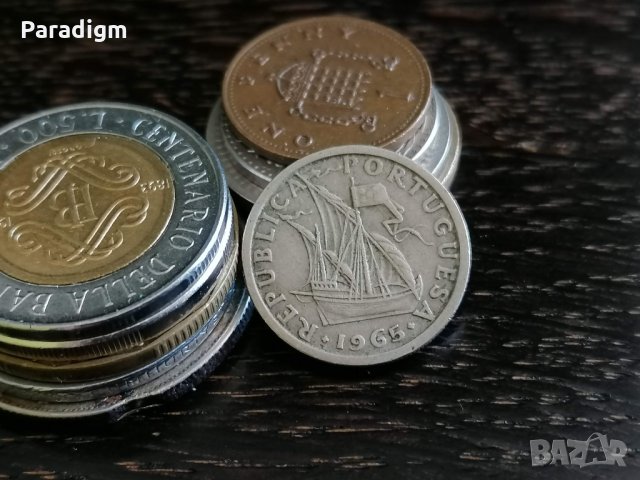 Монета - Португалия - 2.50 ескудо | 1965г., снимка 2 - Нумизматика и бонистика - 32970431