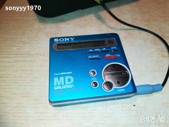 SONY MZ-R70 MINIDISC RECORDER-MADE IN JAPAN, снимка 3 - MP3 и MP4 плеъри - 28592869