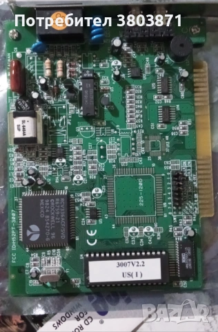 PCI 56К факс модем карта