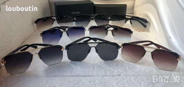 Prada 2023 мъжки слънчеви очила, снимка 13 - Слънчеви и диоптрични очила - 39071216