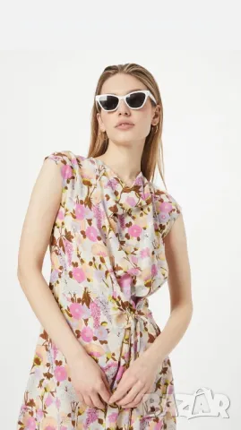 Рокля от коприна Weekend Max Mara, снимка 3 - Рокли - 47479082