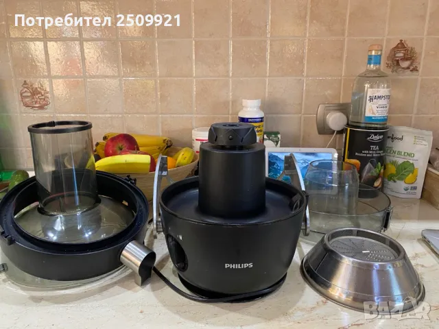 Сокоизстисквачка Philips HR1919/70 , 1000 W, снимка 6 - Сокоизстисквачки и цитрус преси - 49830254