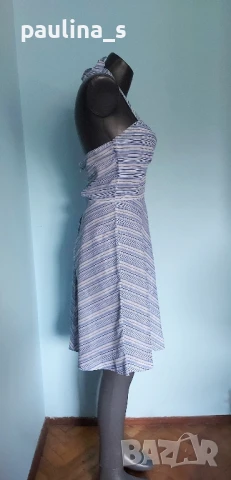 Два различни броя / Ефирна рокля, изработена по модел на Burda / Бурда , снимка 11 - Рокли - 51305284