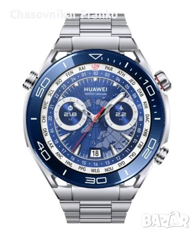 Huawei Ultimate watch blue titanyum , снимка 6 - Смарт гривни - 48140551