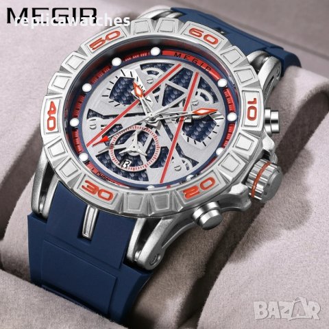 Мъжки часовник Megir 6888, снимка 3 - Мъжки - 43584897