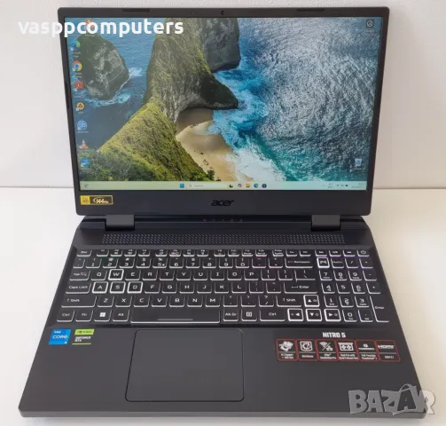 Acer Nitro 5 AN515-58/15.6"/i5-12450H/RTX 2050/16GB RAM/512GB SSD NVMe