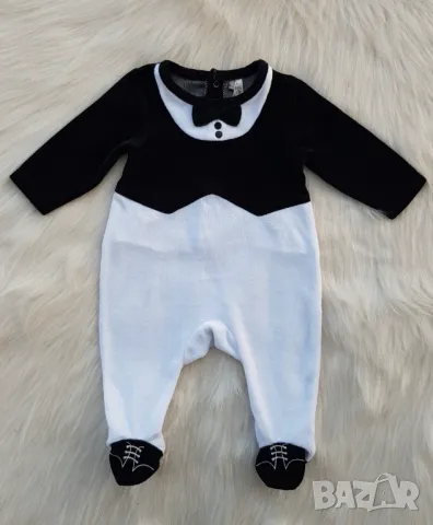 Бебешки официален ромпър 0-3 месеца, снимка 5 - Бебешки гащеризони - 50189210