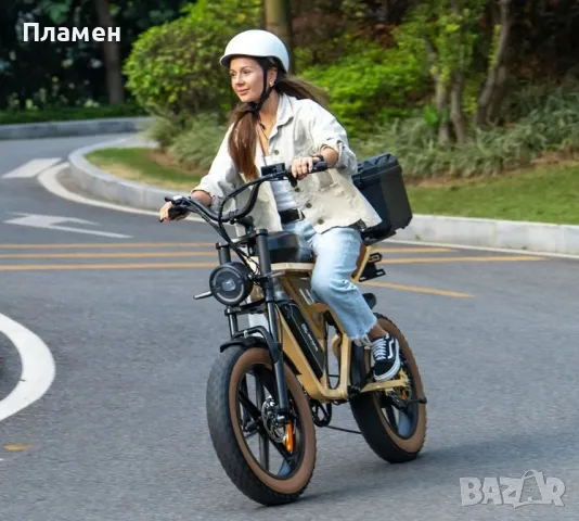 Ново!! Електрически велосипед Jansno X70 750W 48V/34Ah 60Nm, снимка 10 - Велосипеди - 50238819