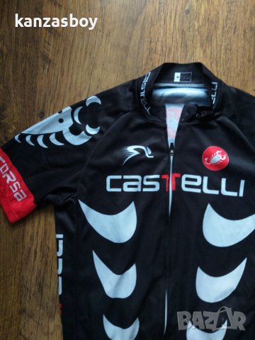 Castelli - страхотно вело джърси , снимка 3 - Спортни дрехи, екипи - 40751577