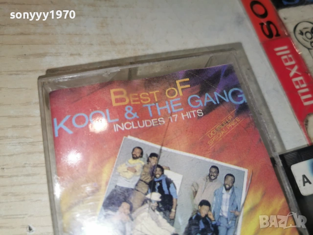 KOOL & THE GANG TAPE 0901261601, снимка 7 - Аудио касети - 53045051