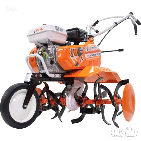 НОВ Професионалeн Мотокултиватор ФРЕЗА Ruris Pro 7-ма Серия 83 см работна ширина, 4 такта, 3л 