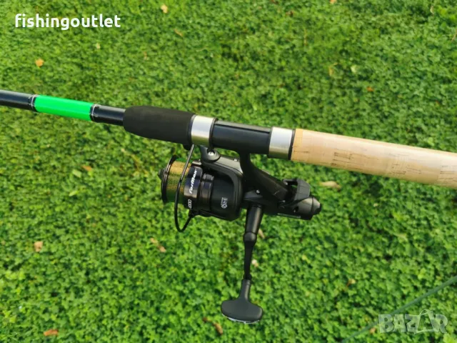 Фидер комплект - Карбонов фидер, фидер макара с два аванса Formax и корда !, снимка 4 - Въдици - 47593826