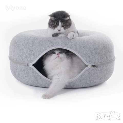Нов Тунел за игра и скривалище за котки * Котка * Легло * Къща * Хралупа - Размери, снимка 2 - За котки - 43033912