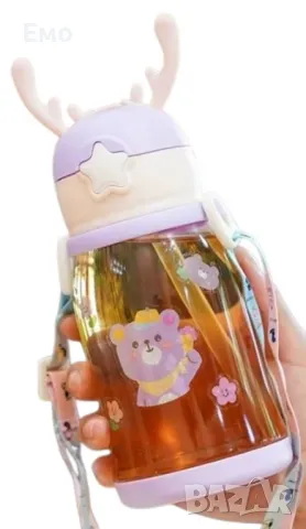 Забавна и практична детска бутилка за вода, снимка 6 - Други стоки за дома - 48701588