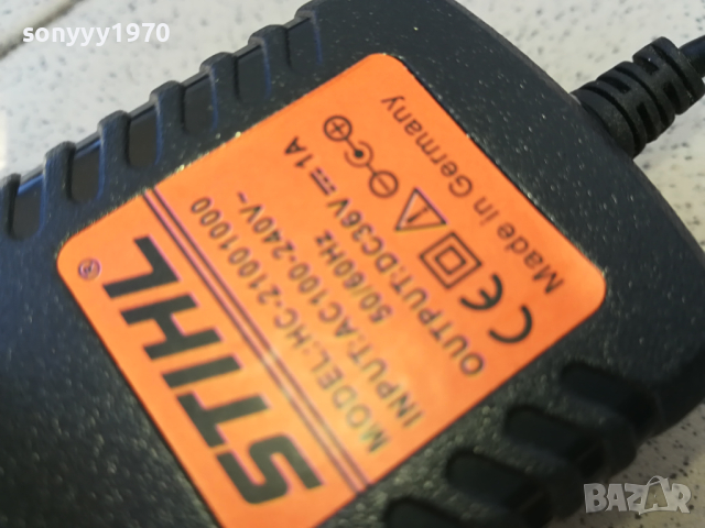 STIHL-BATTERY CHARGER 2103241114, снимка 4 - Градинска техника - 44874809