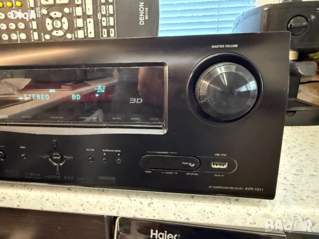 Denon AVR-1911 , снимка 8 - Ресийвъри, усилватели, смесителни пултове - 52080589