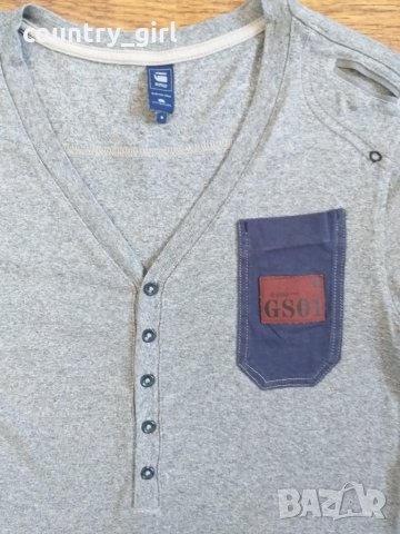 g-star dazzle v granddad t - страхотна мъжка блуза, снимка 2 - Блузи - 28099982