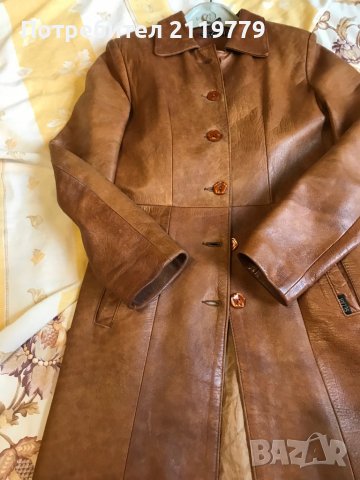 Дамско манто от естествена кожа, снимка 3 - Палта, манта - 37150586