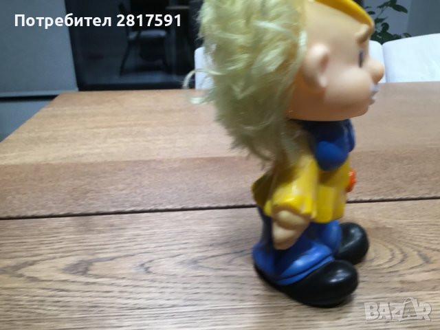 Винтидж играчка от времето на социализма, гумен клоун, снимка 2 - Колекции - 43171595