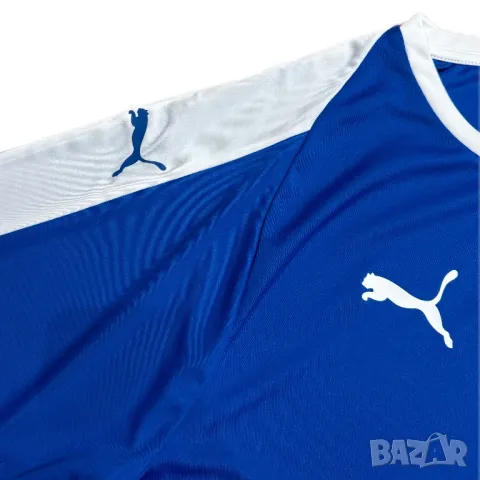 Мъжка тениска Puma x Italia | L размер, снимка 3 - Тениски - 49818415