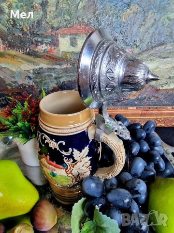 Керамична халба , снимка 6 - Антикварни и старинни предмети - 51694830