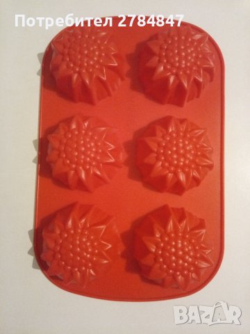 Силиконова форма за мъфини , снимка 3 - Форми - 43158155