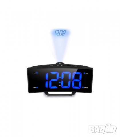 Прожекционен часовник с термометър светещ , снимка 6 - Други - 26789692