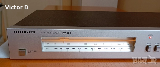 ТЕLEFUNKEN RT-100 - СТЕРЕО Тунер , снимка 3 - Ресийвъри, усилватели, смесителни пултове - 52991064