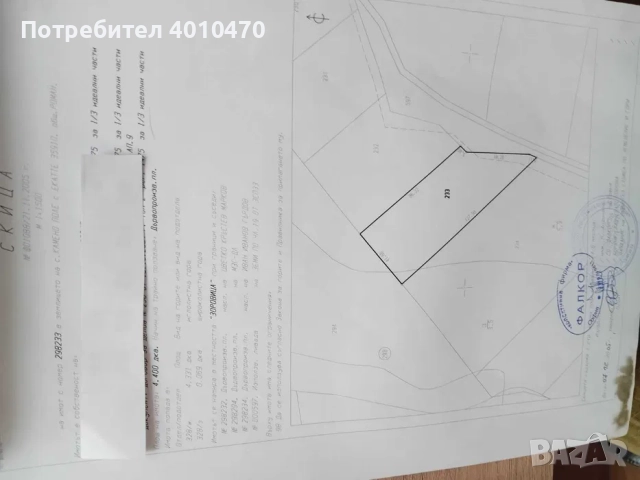 продавам 3 дка гора, обл.Враца,с.Камено поле