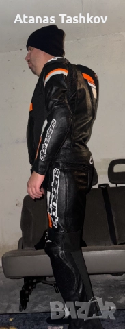 Alpinestars EU58 кожен екип 2 части, снимка 8 - Спортни дрехи, екипи - 52821155