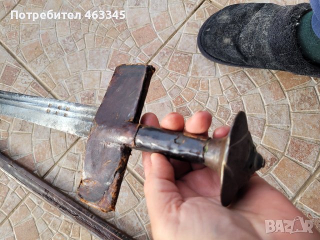 Сабя, палаш, ятаган каракулак, нож, снимка 13 - Антикварни и старинни предмети - 44003734