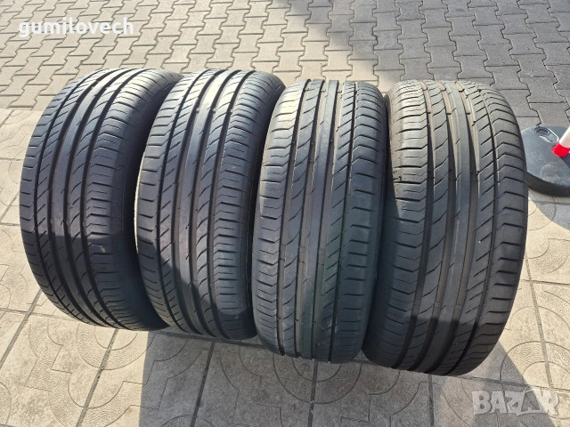 4бр.летни гуми 225/50/17 94 W Continental ContiSportContact 5, снимка 4 - Гуми и джанти - 52622587