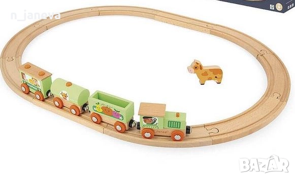 дървено детско блакче, снимка 3 - Влакчета, самолети, хеликоптери - 52109448