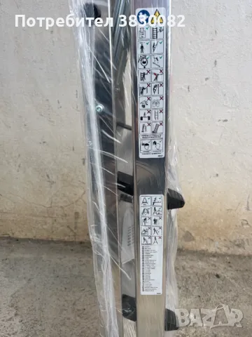 Krause 127914 алуминиева стълба 3 стъпала НОВА, снимка 8 - Други инструменти - 49675346