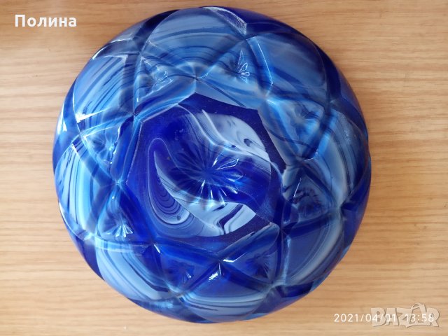 Пепелници масивно стъкло , снимка 3 - Други - 32471221