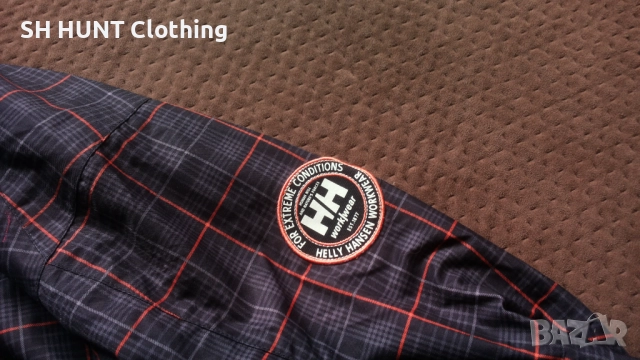 HELLY HANSEN Helly Tech Work Waterproof Jacket размер М работно яке водонепромокаемо W4-142, снимка 8 - Якета - 51982454