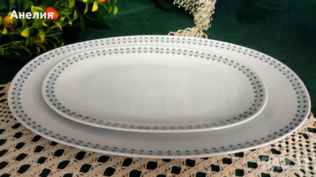 Schirnding porcelan -прекрасни!, снимка 8 - Чинии - 50367815