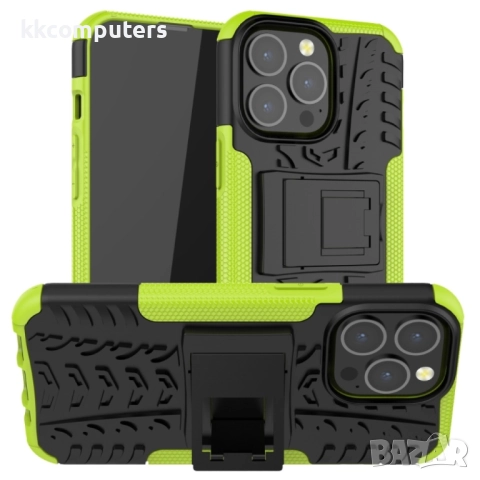 Apple iPhone 13 Pro Удароустойчив Калъф и Протектор, снимка 3 - Калъфи, кейсове - 52818824