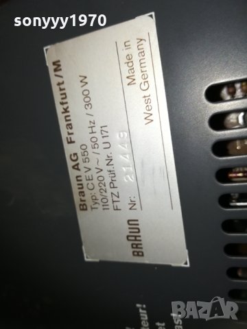 braun cev550 receiver-germany 2603211014, снимка 4 - Ресийвъри, усилватели, смесителни пултове - 32308234