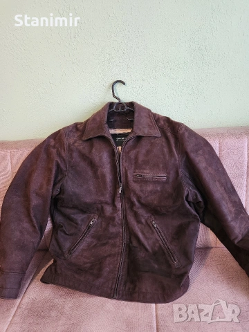 Мъжко кожено яке OakWood , снимка 4 - Якета - 53201657