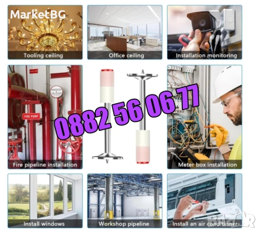 Комплект 100 броя пирони 7,3 мм за ръчен пистолет за пирони-такер , снимка 10 - Други инструменти - 53275943