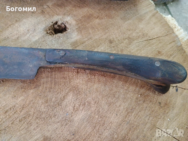 Стар нож с кания., снимка 5 - Антикварни и старинни предмети - 52833918