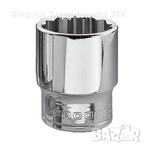 FACOM J Вложка 3/8" дванадесетостенна инчова - различни размери и цени