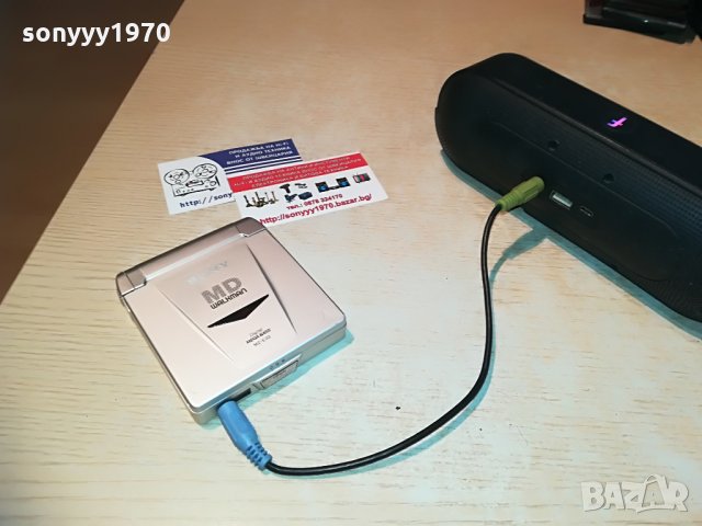 sony mz-e33 minidisc-made in japan, снимка 8 - MP3 и MP4 плеъри - 28603376