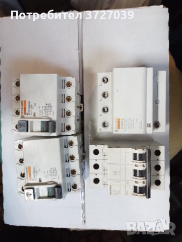 трифазни ДТЗ,мълние защита и контактор