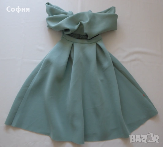 ментова рокля АСОС,р-р хс/с, снимка 3 - Рокли - 53343365