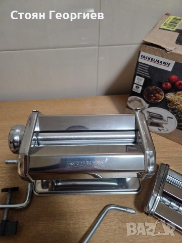 Ръчна машина за паста Fackelmann, снимка 4 - Други - 53433881