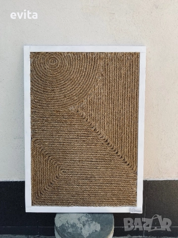 Въздух за стените: Живият ритъм на въжето, снимка 9 - Декорация за дома - 52587783